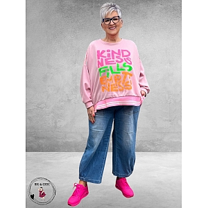 Frenzi Sweater Kindness Roze